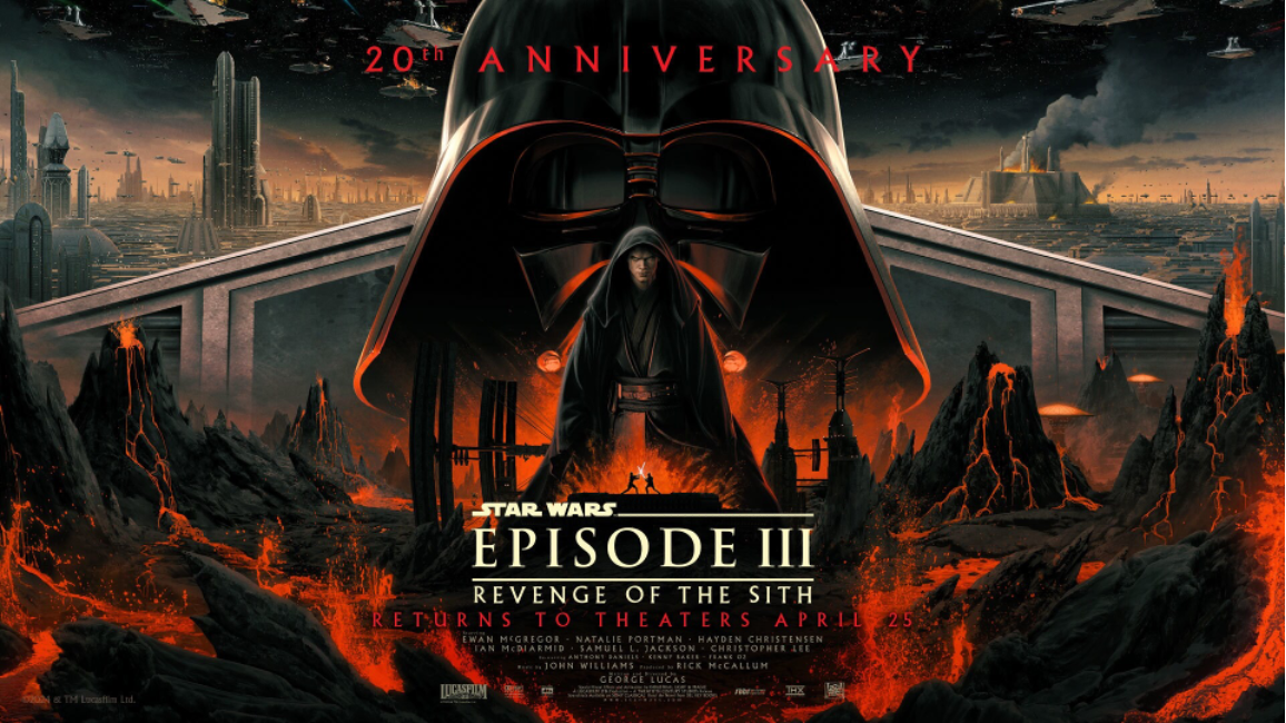 ‘Star Wars: Episodio III’ vuelve a la pantalla grande por su 20º aniversario