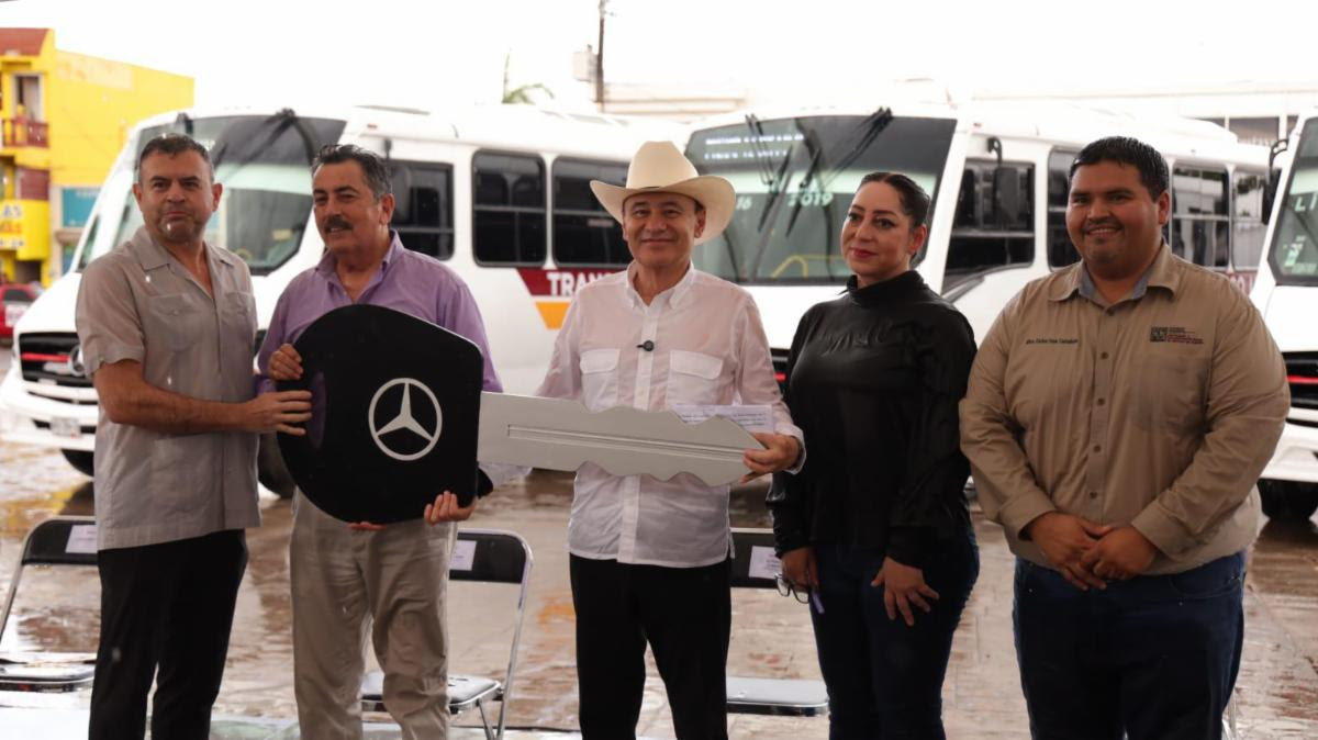 Más transporte, más futuro: Durazo lanza la Línea 16 en Obregón