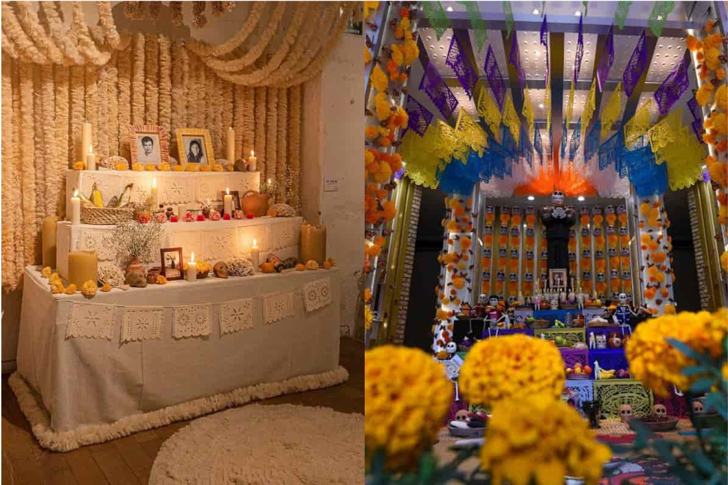 Ofrendas minimalistas causan polémica: entre el clean look y la tradición del Día de Muertos