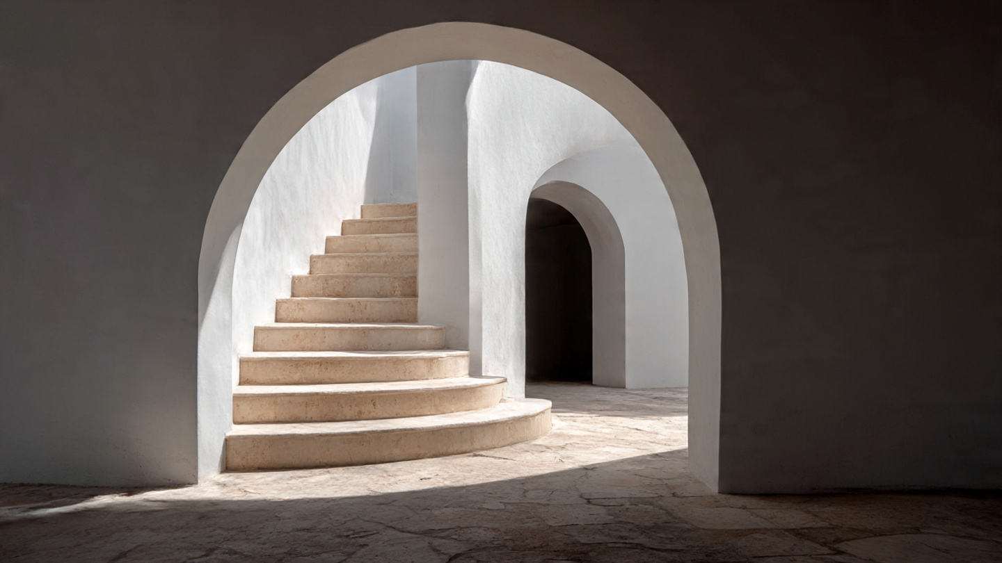 Arcos de encanto: la geometría curva que redefine los hogares en 2025