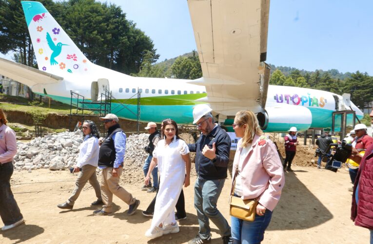 Brugada y Mercado supervisan la primera Utopía en La Magdalena Contreras